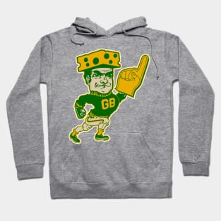 Green Bay Mascot Man Hoodie